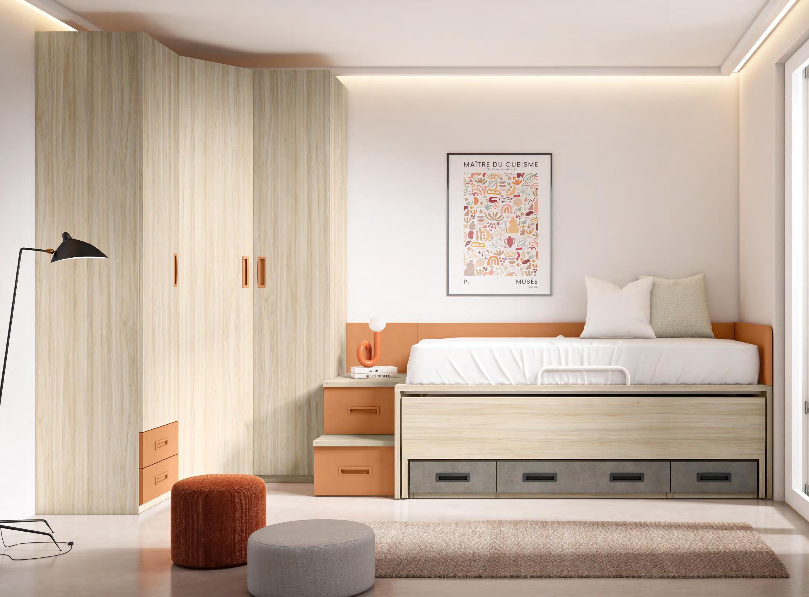 10653-14 Dormitorio juvenil modular